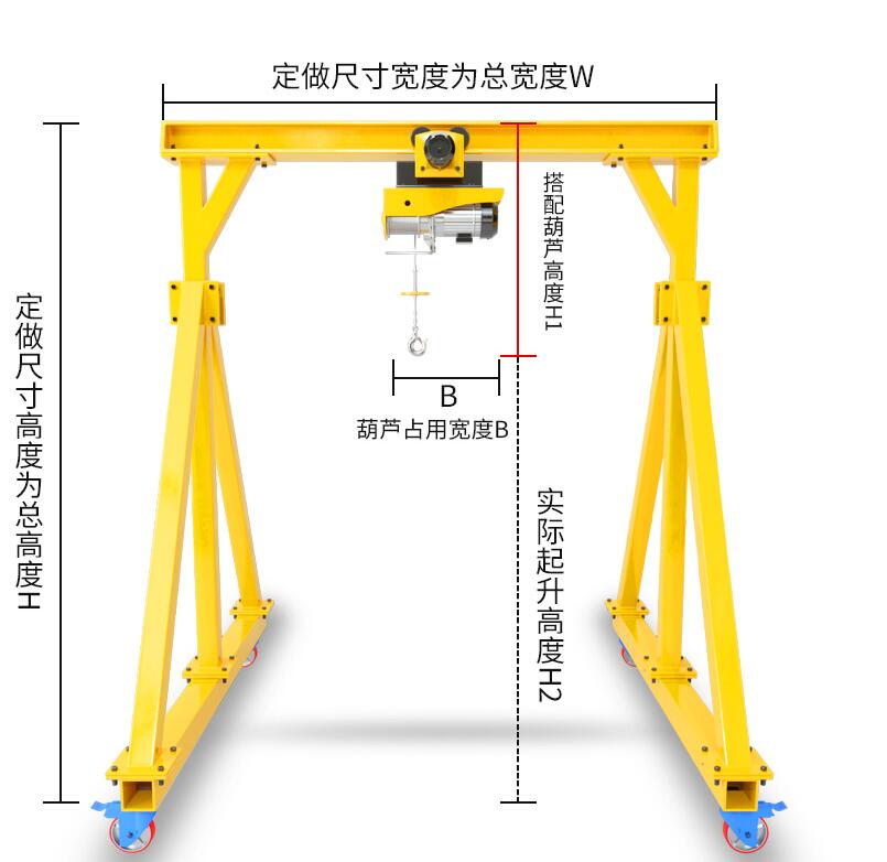 简易小型龙门架