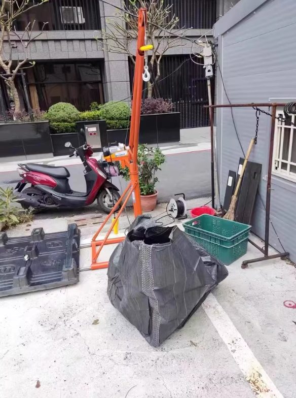 360度家用吊粮机