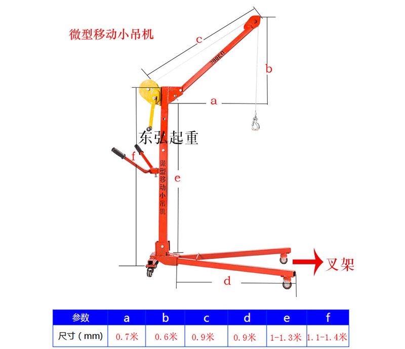 小型手动吊机价格