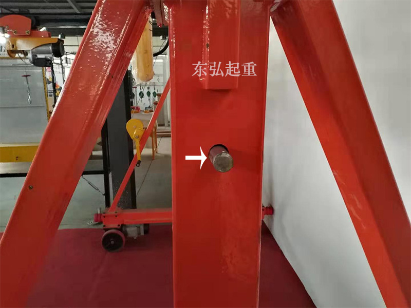 手摇升降移动龙门架