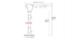 冷却塔定制0.5t1t车载吊机案例