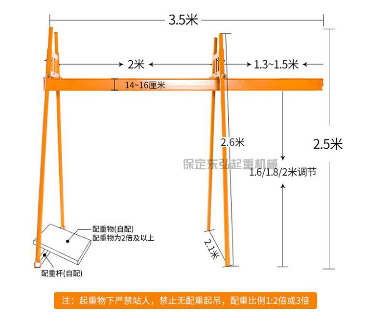 楼房装修直滑式小吊机批发