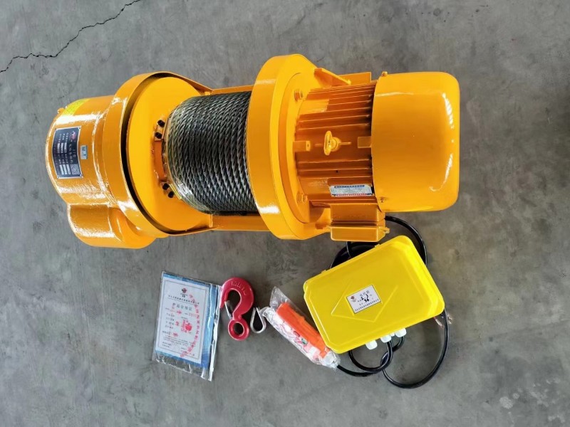 一字电动卷扬机