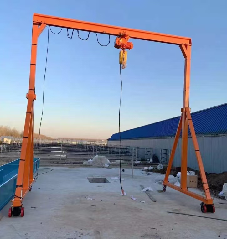 小型移动式1吨龙门架